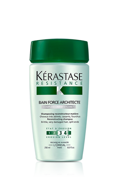 Kerastase bain force architecte er super til meget skadet hår
